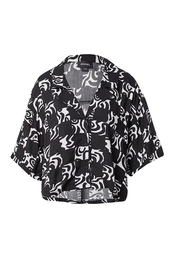 Monki Blus svart / vit