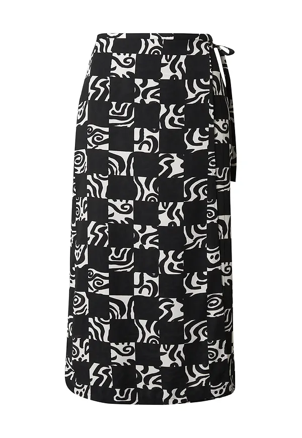 Monki Kjol svart / vit