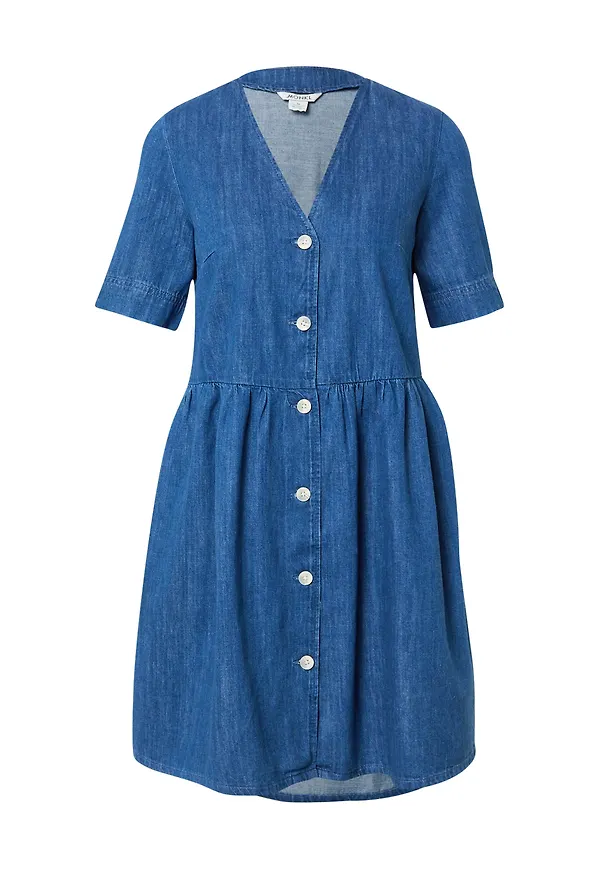 Monki Skjortklänning blå denim