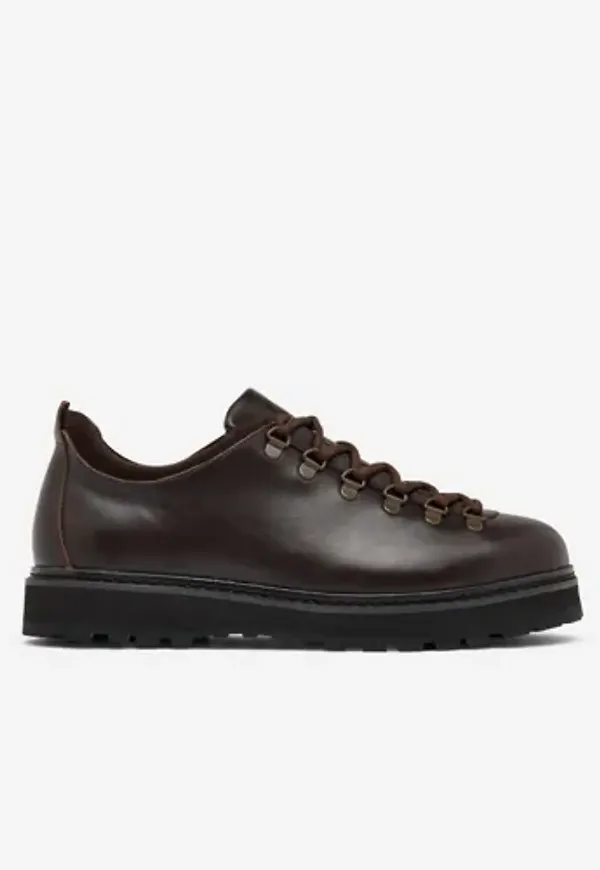MONO Allo Leather Finskor Brun