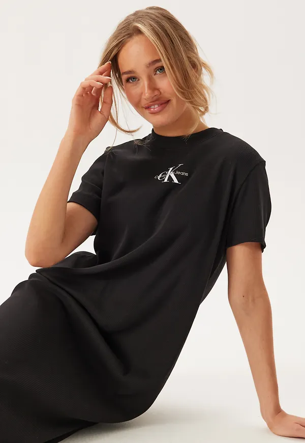 Monologo Long Rib Tee Dress