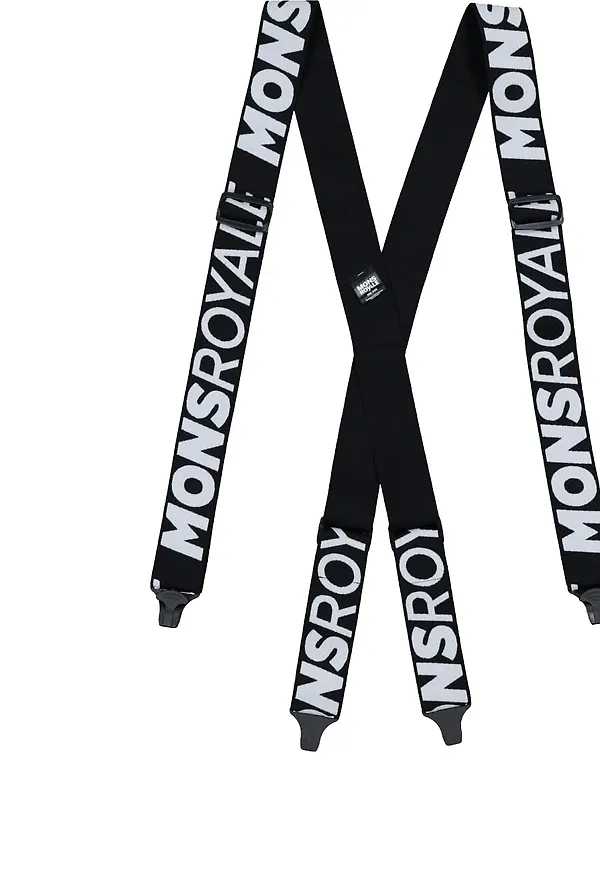 Mons Royale Afterbang Suspenders Black/White