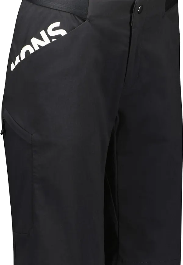 Mons Royale Women's Diversion Merino Trail Shorts Black