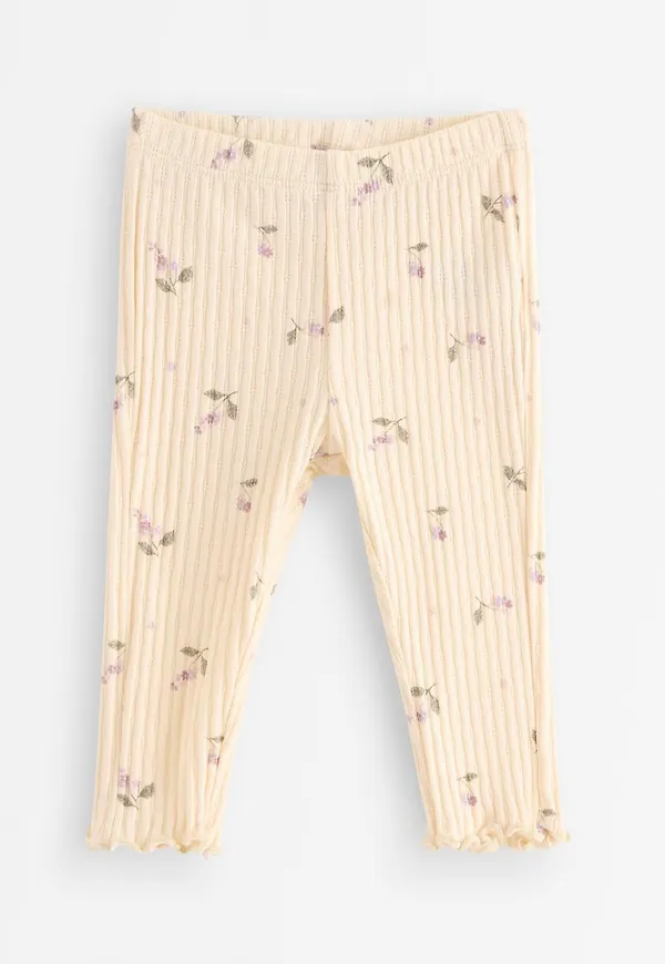 Mönsterstickade leggings