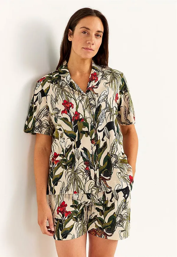 Mönstrad pyjamas