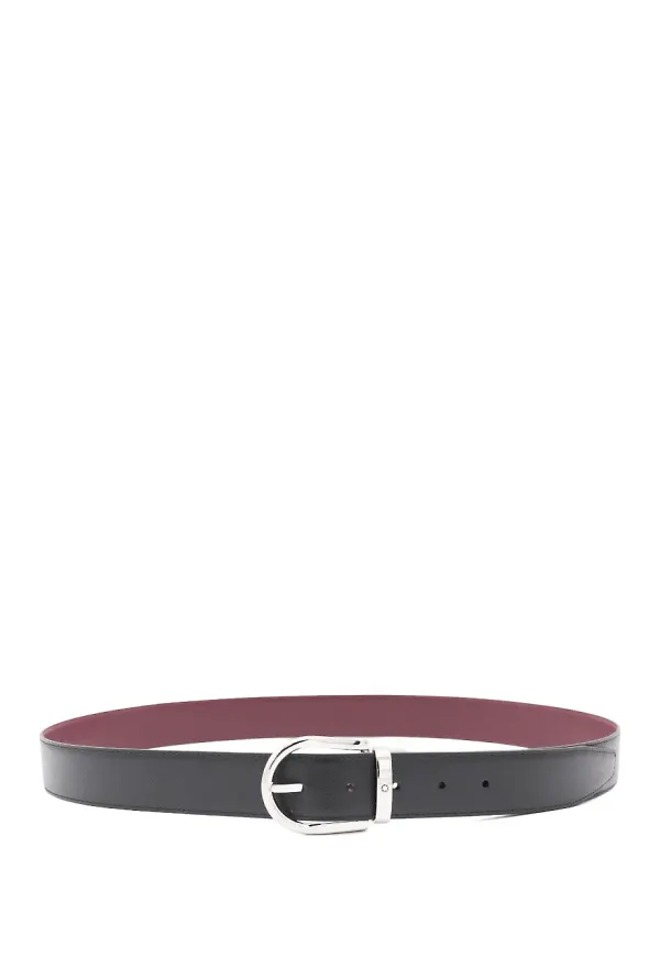 Montblanc läderbälte - Svart