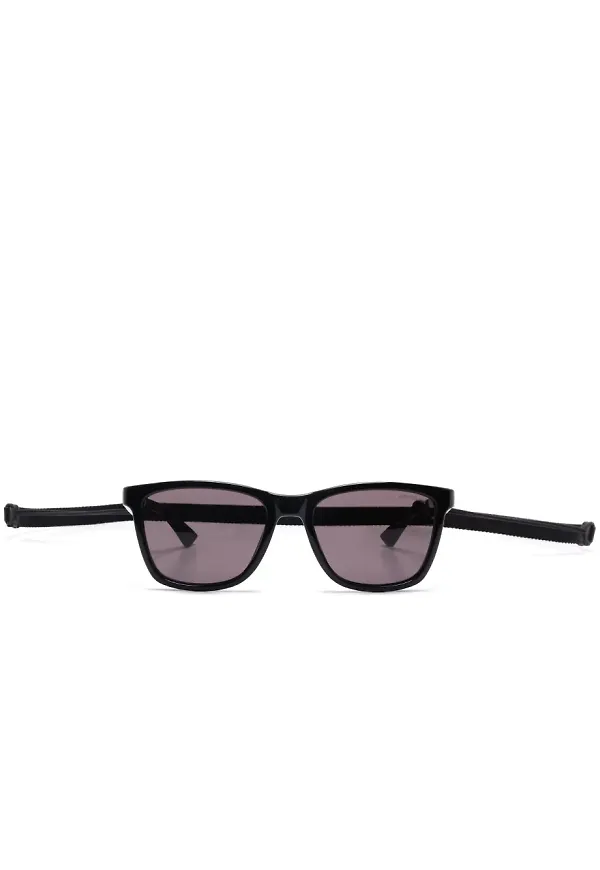 Montblanc solglasögon med Wayfarer-bågar - Svart