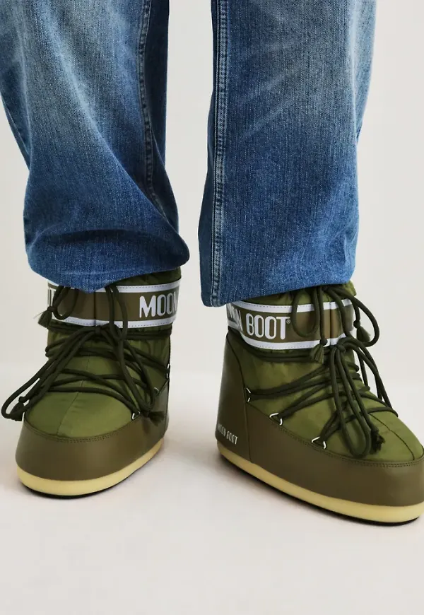 Moon Boot - Grön - Mb Icon Low Nylon