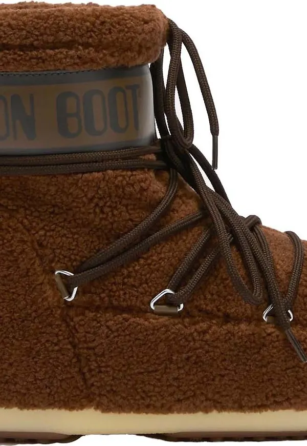 Moon Boot Icon Low Fleece Brown