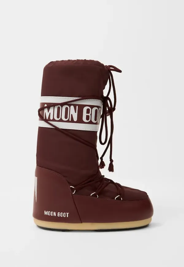 Moon Boot - Röd - Mb Icon Nylon