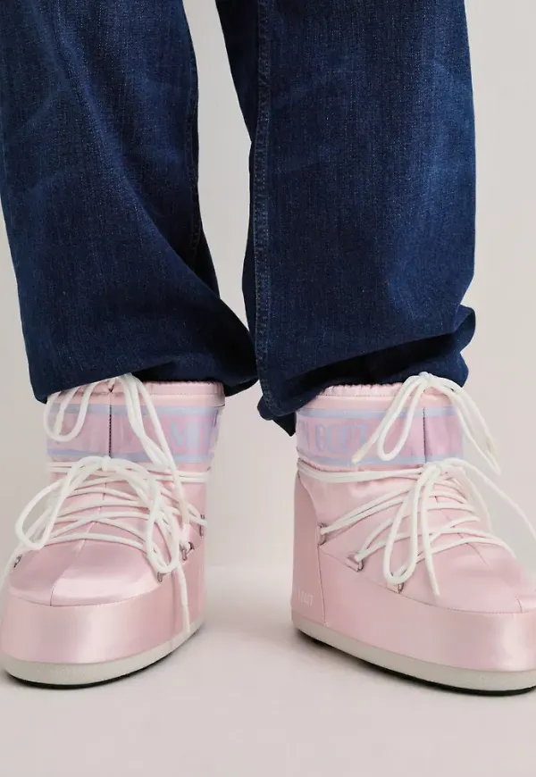 Moon Boot - Rosa - Mb Icon Low Pearly