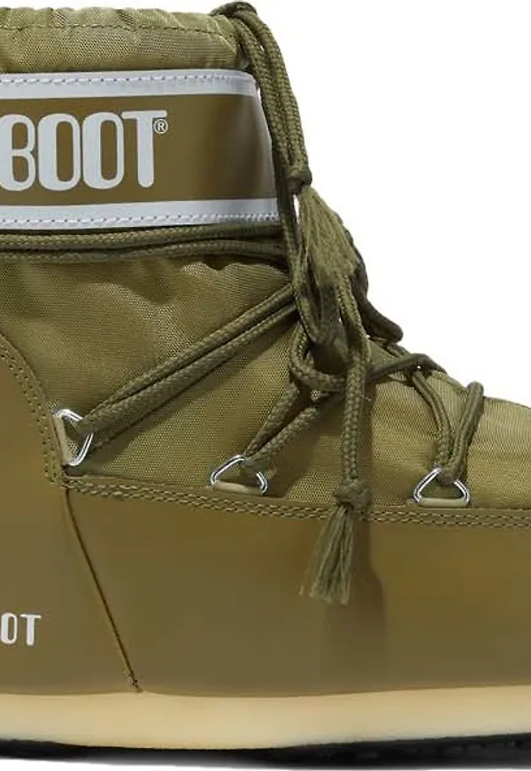 Moon Boot Unisex Icon Low Nylon Khaki