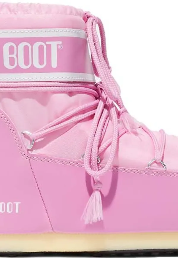 Moon Boot Unisex Icon Low Nylon Pink