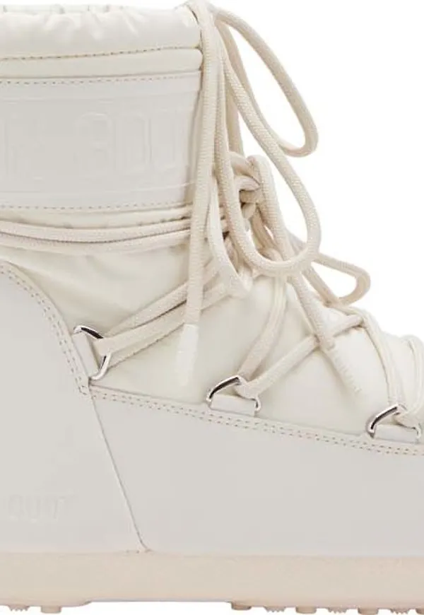 Moon Boot Unisex Icon Low Rubber Cream