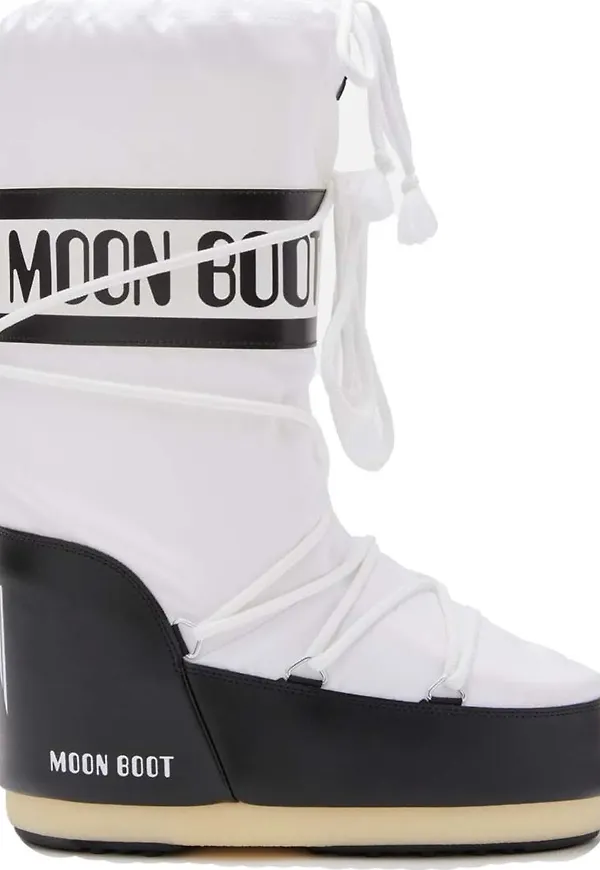 Moon Boot Unisex Icon Nylon Black/white