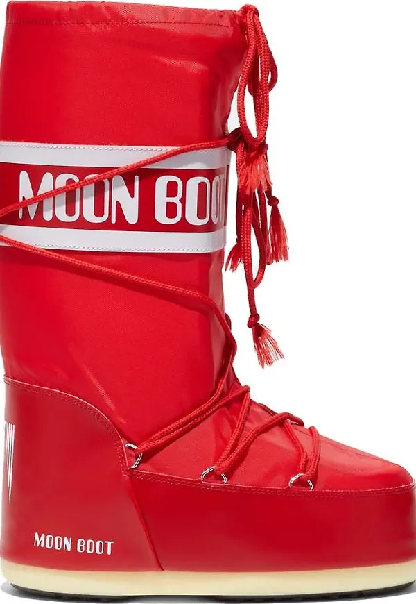 Moon Boot Unisex Icon Nylon Red