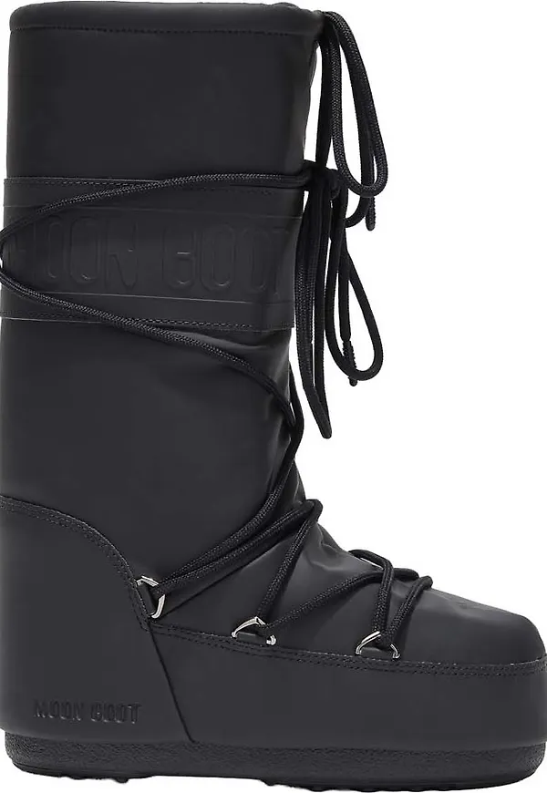 Moon Boot Unisex Icon Rubber Black
