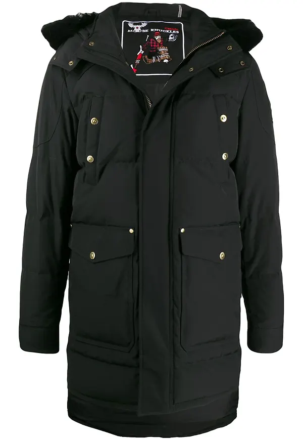 Moose Knuckles Big Ridge parkas - Svart