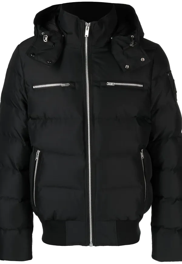 Moose Knuckles Boerum vadderad dunjacka - Svart