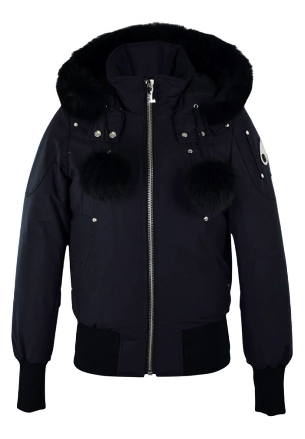 Moose Knuckles Debbie Bomber Jacket Blå, Dam