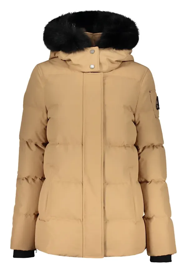 Moose Knuckles dunjacka med huva - Neutral