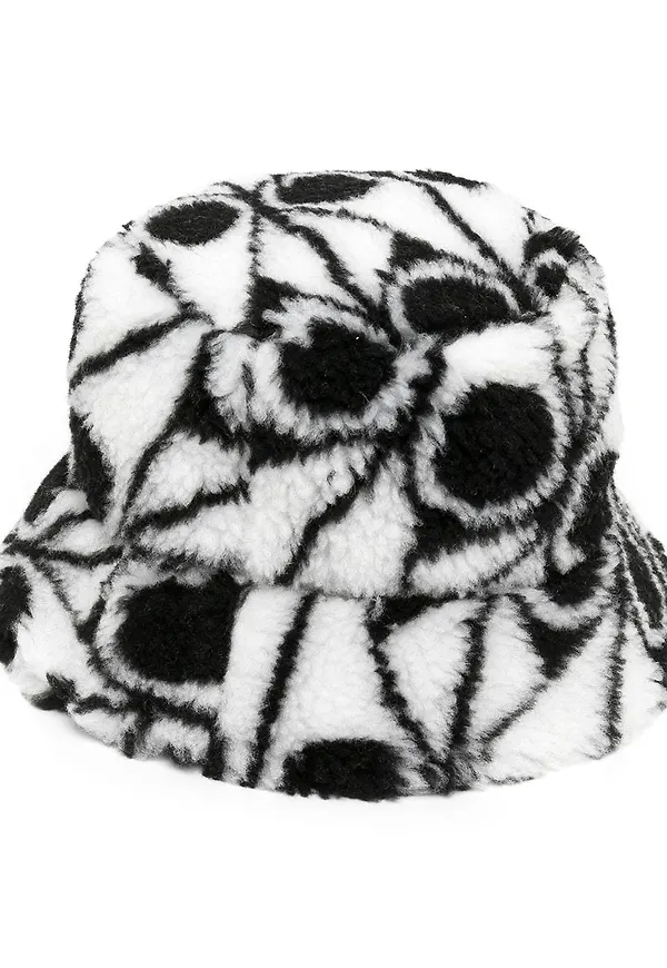 Moose Knuckles fiskehatt med monogram - Vit