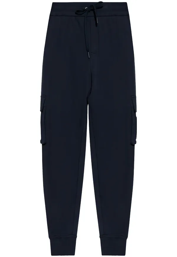 Moose Knuckles Hartsfield trackpants i cargomodell - Blå