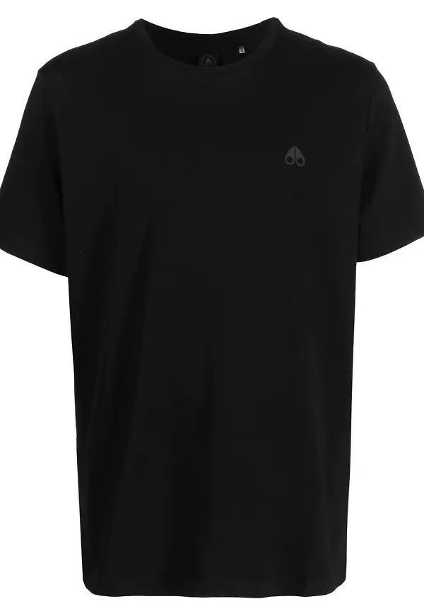 Moose Knuckles kortärmad t-shirt - Svart