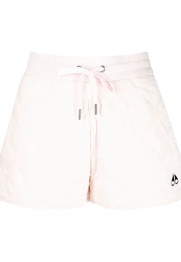 Moose Knuckles quiltade shorts - Rosa