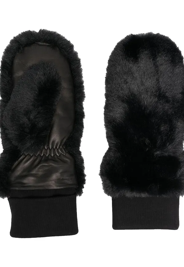 Moose Knuckles vantar med logotypplakett - Svart