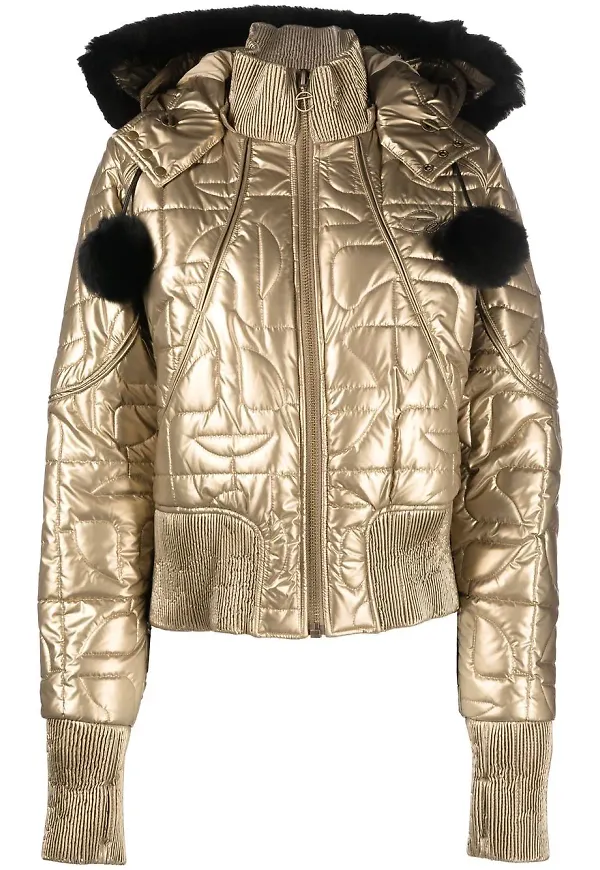 Moose Knuckles x Telfar bomberjacka - Metallic