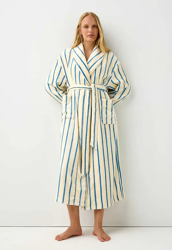 Morgonrock i fleece