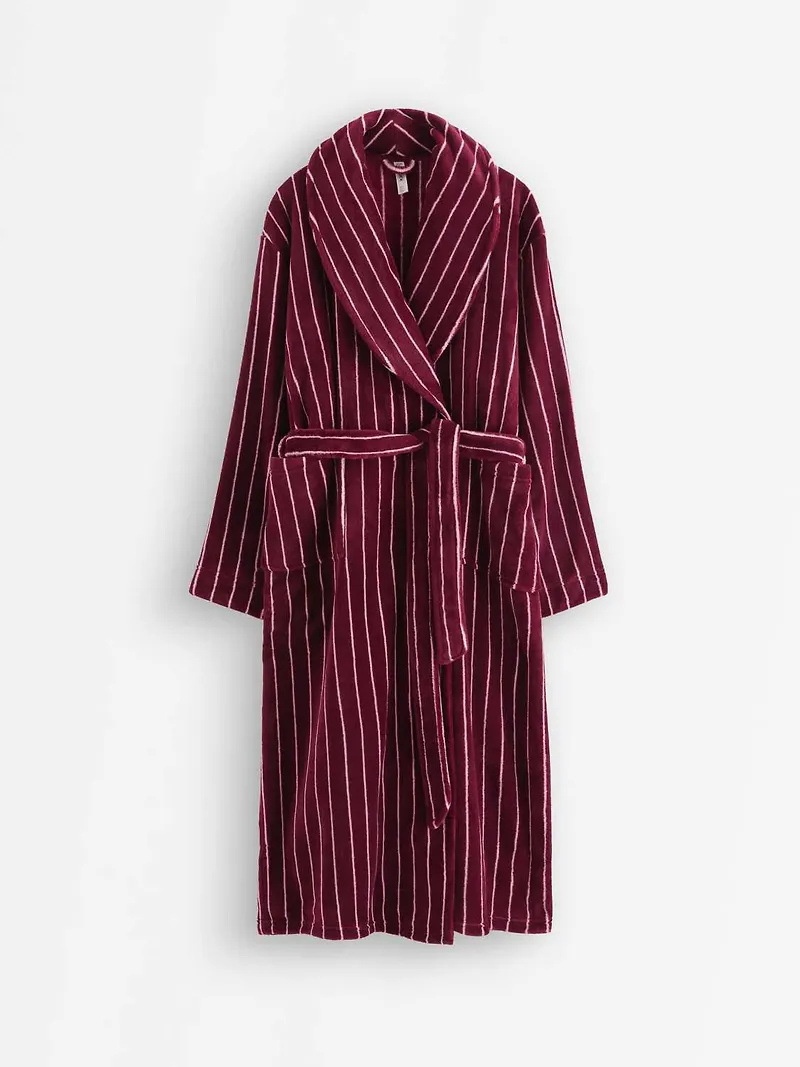 Morgonrock i fleece