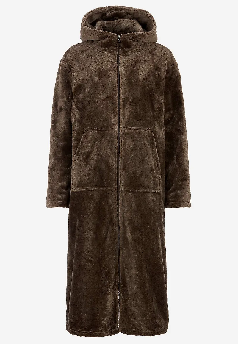 Morgonrock i fleece