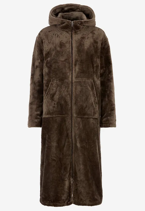 Morgonrock i fleece