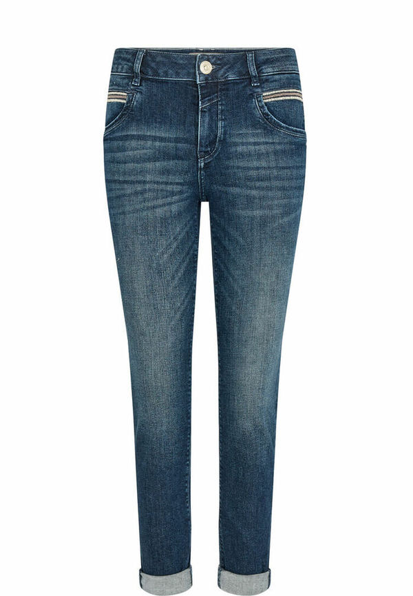 MOS Mosh - Skinny Jeans - Blå - Dam - Storlek: W33,W32,W27,W29,W26,W31,W25