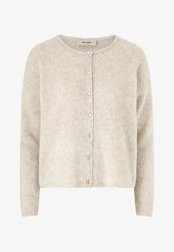 MOS MOSH - Cardigan mmAlmine Knit - Beige