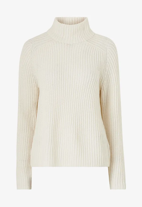MOS MOSH - Tröja mmThyra Highneck Knit - Beige