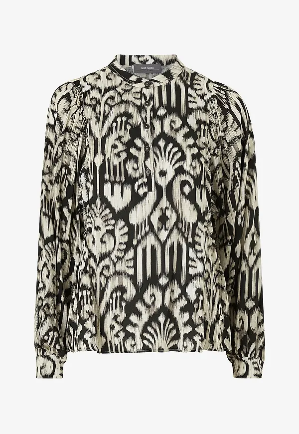 MOS MOSH - Blus mmBirna Noelli Blouse - Svart
