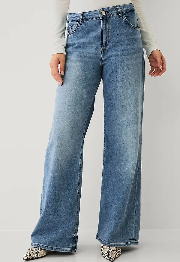 MOS MOSH - Jeans mmDara Vint Jeans - Blå