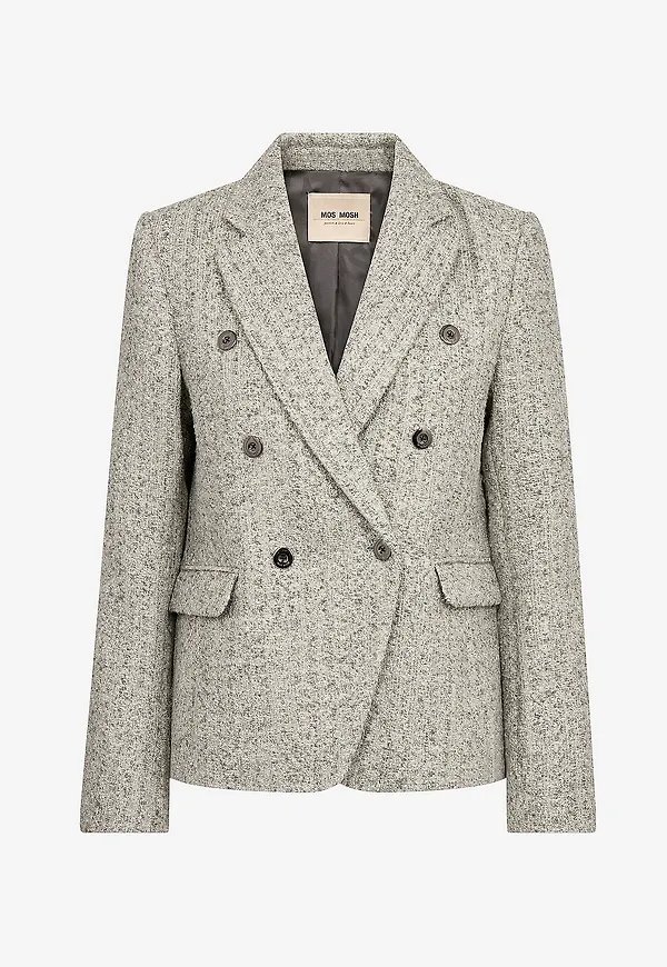 MOS MOSH - Kavaj MMBelize Bessi Blazer - Grå