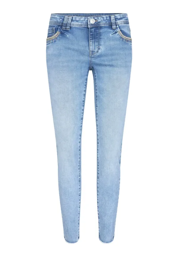 MOS Mosh Skinny Jeans Blå, Dam