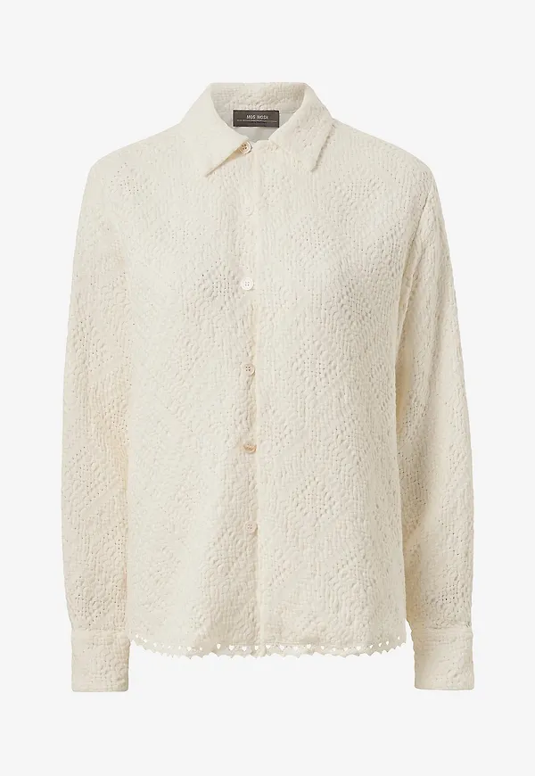 MOS MOSH - Skjorta spEma Shirt - Vit