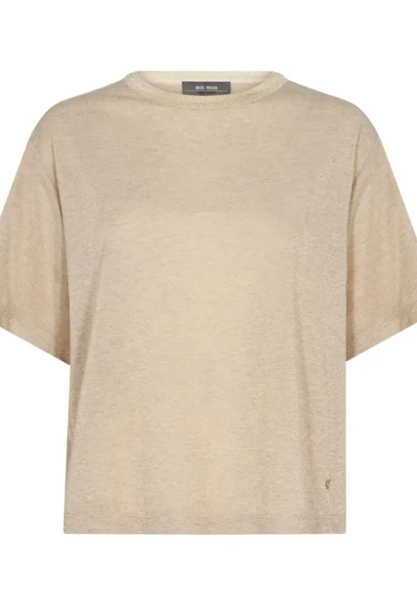 MOS Mosh T-shirt Beige, Dam
