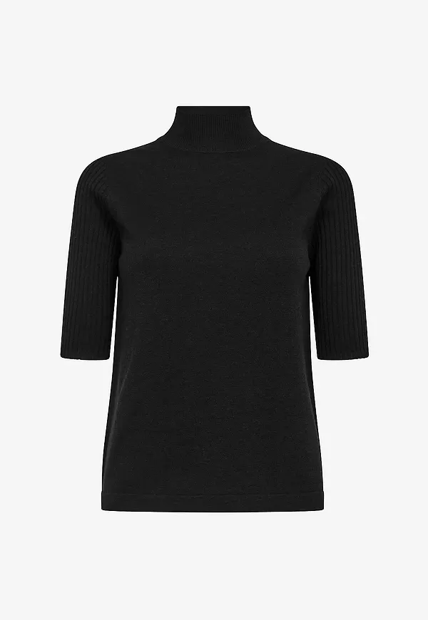 MOS MOSH - Topp mmRelena Turtleneck - Svart