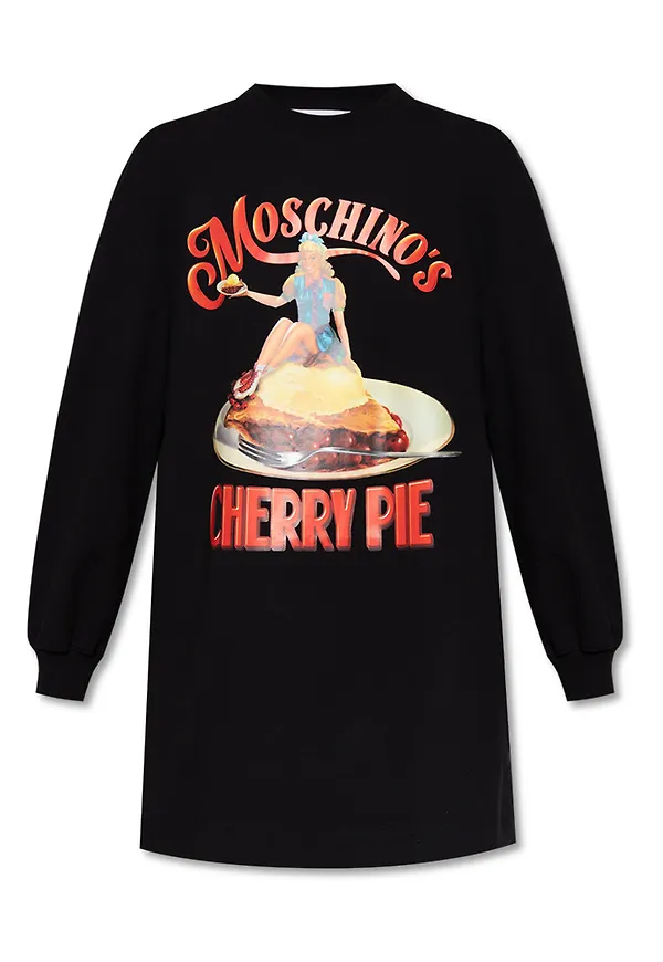 Moschino - Hoodies - Svart - Dam - Storlek: Xs,2Xs,S