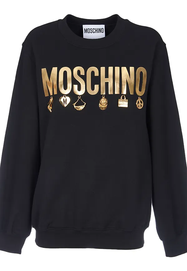 Moschino - Hoodies - Svart - Dam - Storlek: Xs,S