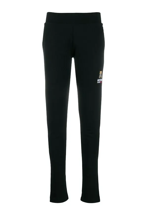 Moschino - Mjukisbyxor - Svart - Dam - Storlek: Xs,S,M