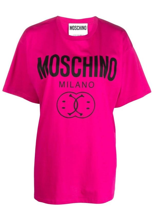 Moschino - T-shirts - Rosa - Dam - Storlek: M,S,Xs