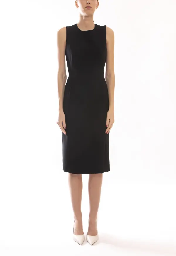 Moschino, Klänning, Dam, XS, Svart Damklänning 0555